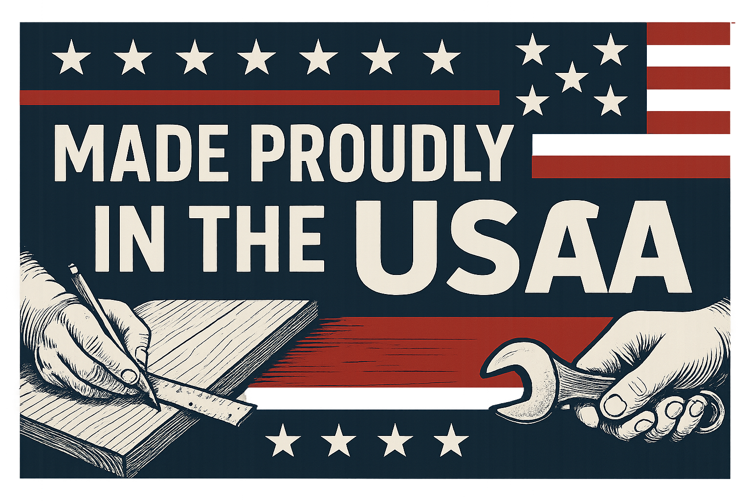 made proudly in the USA